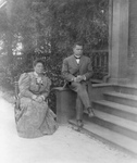 Free Picture of Booker T Washington and a Woman