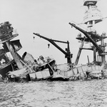 Free Picture of USS Arizona, Attack on Pearl Harbor