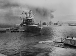 Free Picture of Oil Tanker USS Neosho During Attack on Pearl Harbor