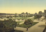 Free Picture of Gardens of The Louvre