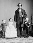 Free Picture of General Tom Thumb, Miss Lavinia Warren, The Giant
