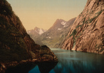 Free Picture of Waterscape, Troldfjord, Raftsund, Lofoten, Norway