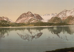 Free Picture of Mountains Reflecting in Lyngenfjord