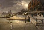 Free Picture of Doges’ Palace and St. Mark’s at Night