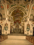 Free Picture of Church Interior at Einsiedeln Abbey, Switzerland