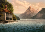 Free Picture of Tell’s Chapel on Lake Lucerne