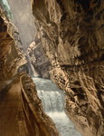 Free Picture of Path in the Gorge of the Tamina, Switzerland
