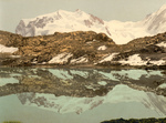 Free Picture of Monte Rosa Reflecting in Riffel Lake, Switzerland