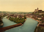 Free Picture of Aare River Flowing Through Thun, Switzerland