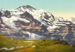 Free Picture of Jungfrau Mountain and Scheidegg Pass