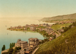 Free Picture of Coastal Village of Montreux and Clarens, Switzerland