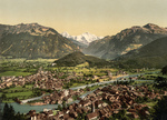 Free Picture of View of Interlaken and the Aare River