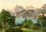 Free Picture of Mountains Near Lake Lucerne, Switzerland