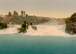 Free Picture of Rhine falls as Seen From Schlossli