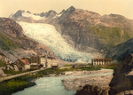 Free Picture of Glacier Hotel and Rhone Glacier
