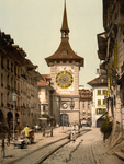 Free Picture of Street Scene in Berne Switzerland