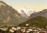 Free Picture of Interlaken and Jungfrau in Switzerland