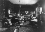 Free Picture of Edward Everett Hale and Woman in a Library
