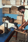 Free Picture of Man Giving Blood at the Segbwema, Sierra Leone Clinic