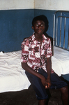 Free Picture of Patient Recuperating from Lassa Fever, Sitting On a Bed in the Male Ward of the Segbwema, Sierra Leone Clinic
