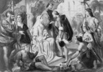 Columbus Being Greeted by King Ferdinand and Queen Isabella