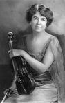 Maud Powell With Violin