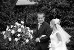 Tricia Nixon With Richard Nixon at Her Wedding