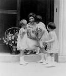 Little Girls Kissing Grace Coolidge