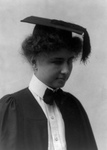 Helen Keller in Graduation Dress
