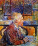 Picture of Vincent Van Gogh Seated at a Table