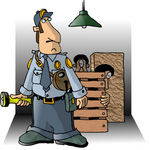 http://www.imageenvision.com/sm/0012-0709-3019-0027_male_security_guard_with_a_flashlight_two_burglars_in_a_crate_in_the_background_clipart.jpg